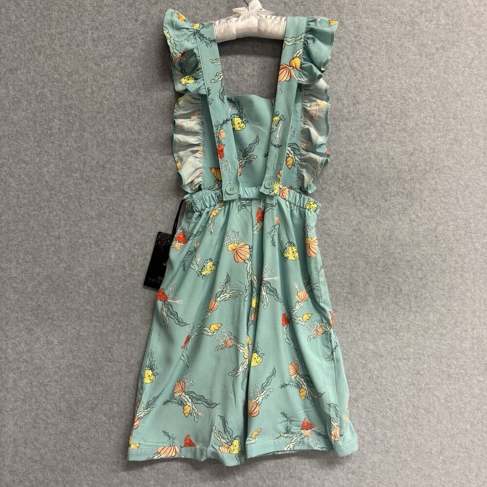 BoxLunch x Disney Little Mermaid Ariel Toddler Ruffle Romper Girls Size 4T NWT - Picture 5 of 8